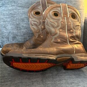 Durango Brown and Orange Women's Boots